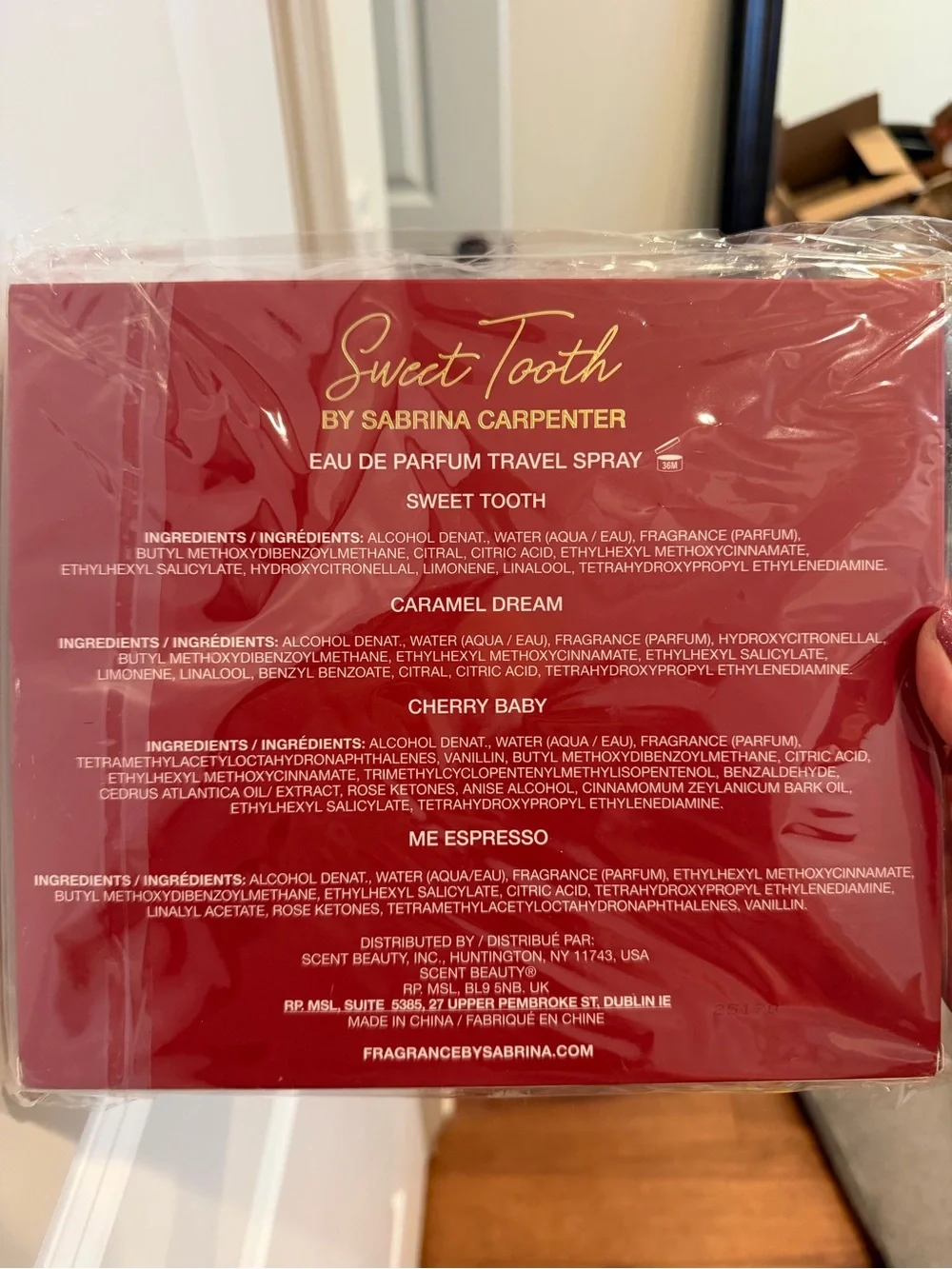 Sweet tooth Sabrina carpenter